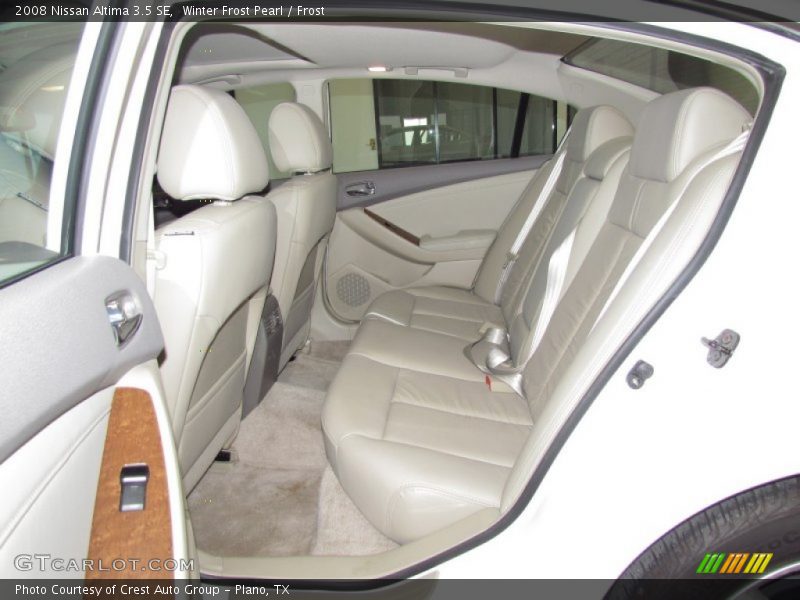 Winter Frost Pearl / Frost 2008 Nissan Altima 3.5 SE