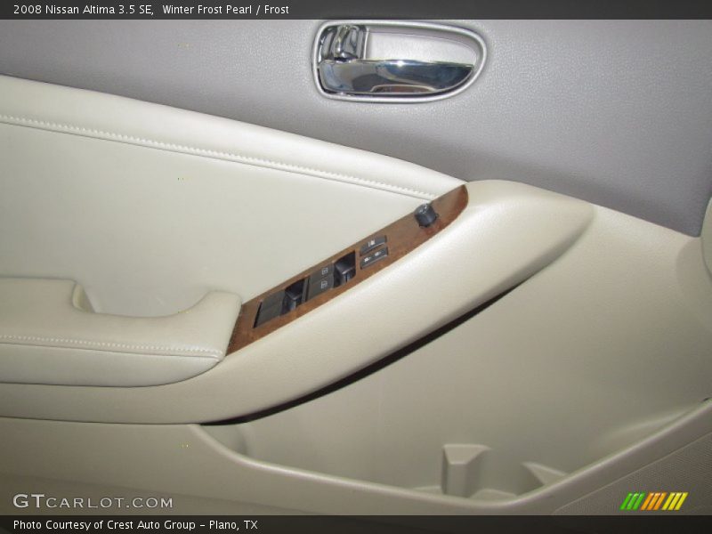 Winter Frost Pearl / Frost 2008 Nissan Altima 3.5 SE