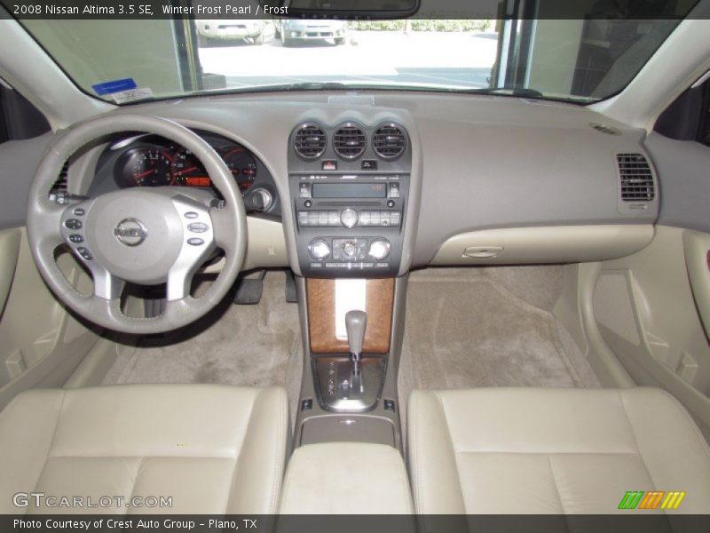 Winter Frost Pearl / Frost 2008 Nissan Altima 3.5 SE