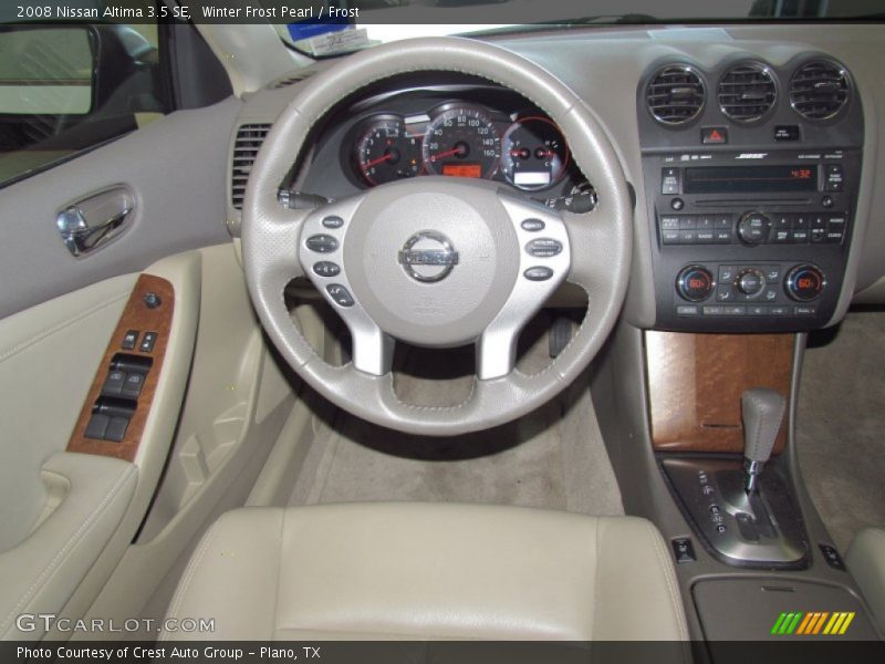 Winter Frost Pearl / Frost 2008 Nissan Altima 3.5 SE