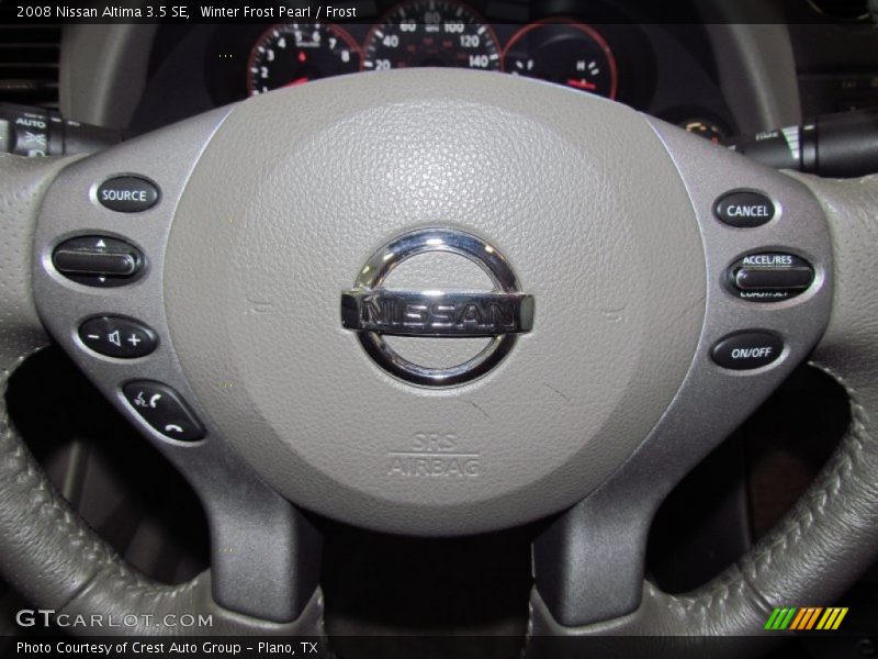 Winter Frost Pearl / Frost 2008 Nissan Altima 3.5 SE