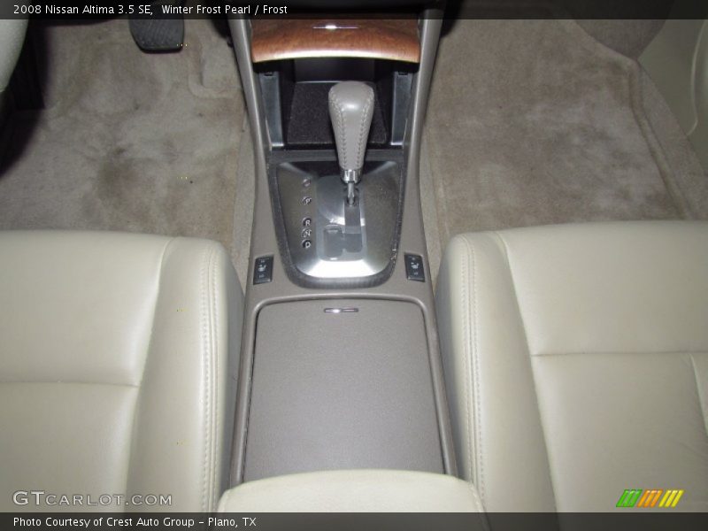 Winter Frost Pearl / Frost 2008 Nissan Altima 3.5 SE