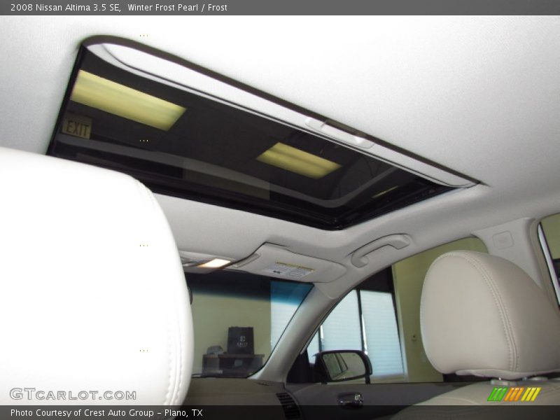 Winter Frost Pearl / Frost 2008 Nissan Altima 3.5 SE