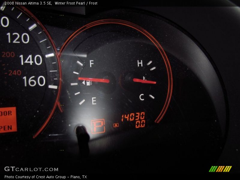 Winter Frost Pearl / Frost 2008 Nissan Altima 3.5 SE