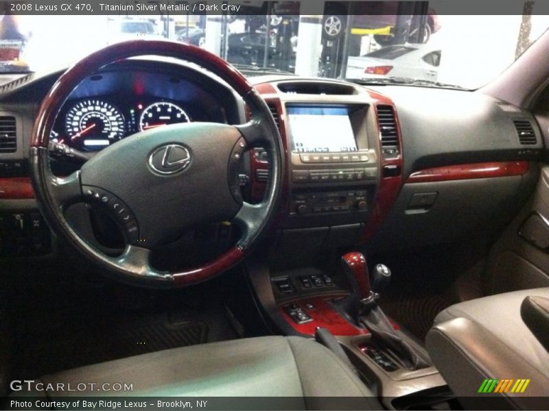 Titanium Silver Metallic / Dark Gray 2008 Lexus GX 470
