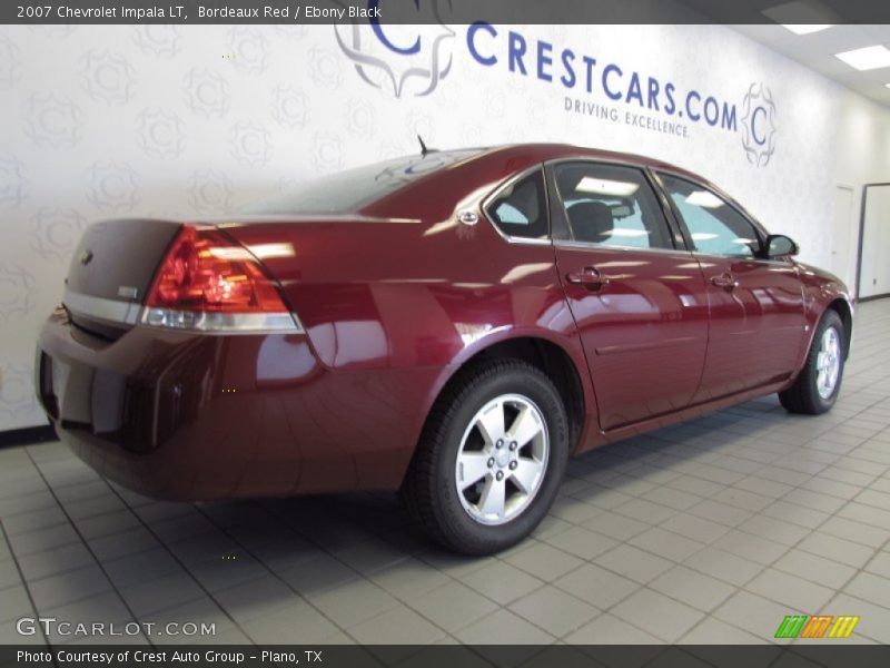 Bordeaux Red / Ebony Black 2007 Chevrolet Impala LT