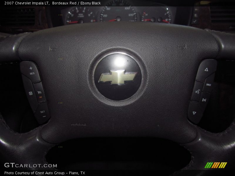 Bordeaux Red / Ebony Black 2007 Chevrolet Impala LT