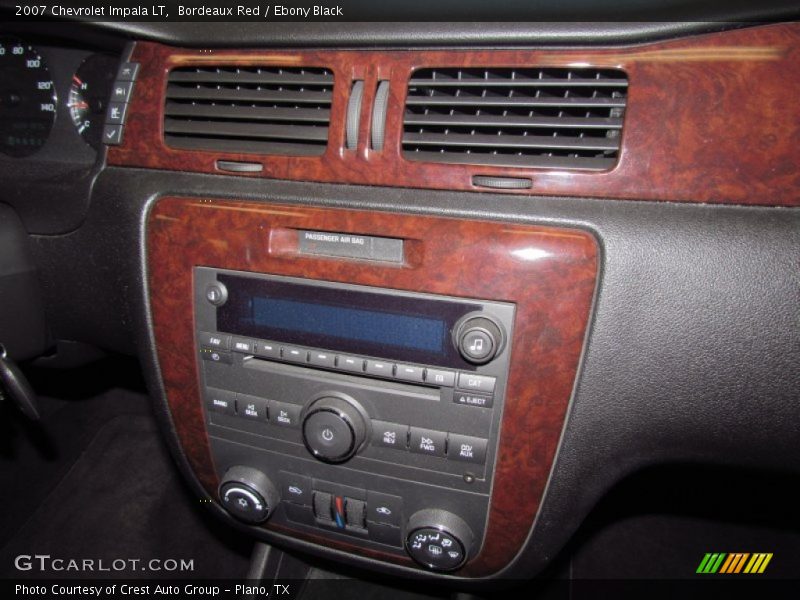 Bordeaux Red / Ebony Black 2007 Chevrolet Impala LT