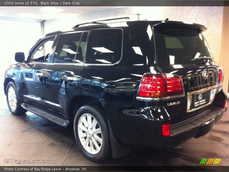 Black Onyx / Dark Gray 2009 Lexus LX 570