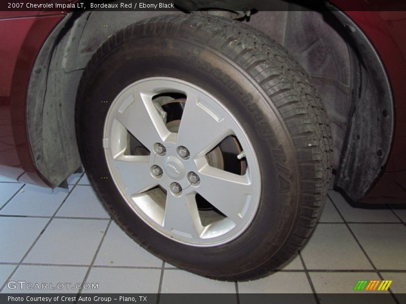 Bordeaux Red / Ebony Black 2007 Chevrolet Impala LT