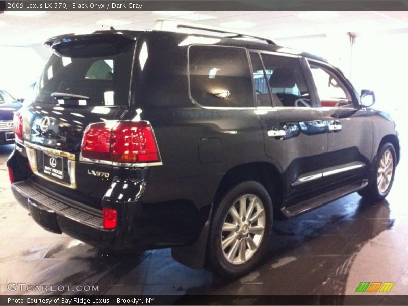Black Onyx / Dark Gray 2009 Lexus LX 570