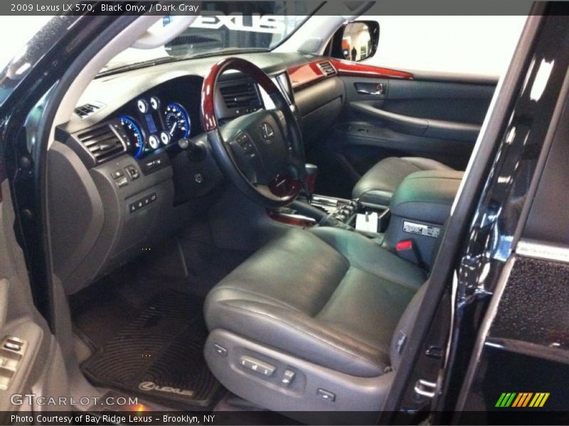 Black Onyx / Dark Gray 2009 Lexus LX 570