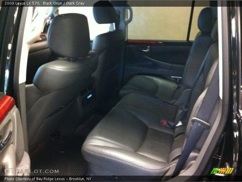 Black Onyx / Dark Gray 2009 Lexus LX 570