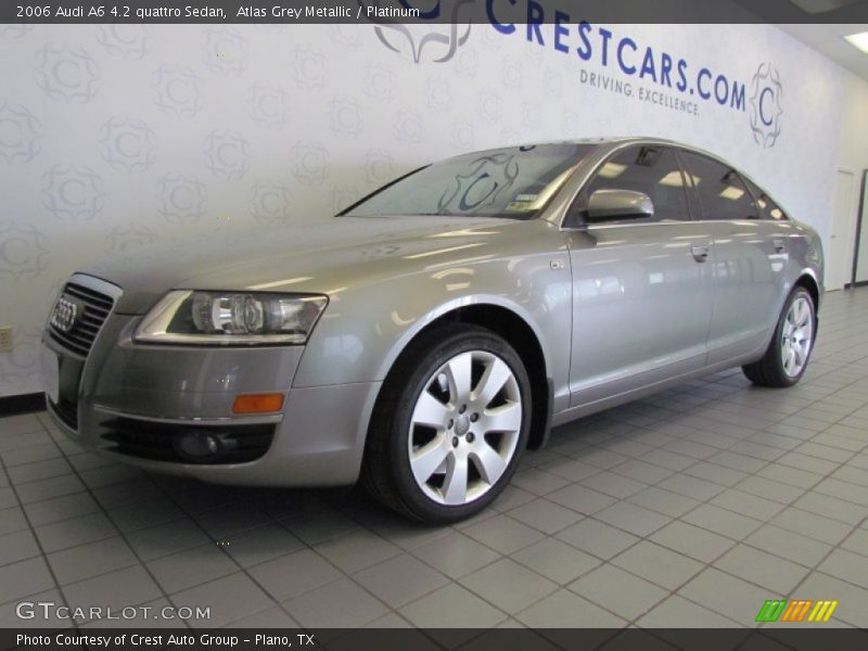Atlas Grey Metallic / Platinum 2006 Audi A6 4.2 quattro Sedan