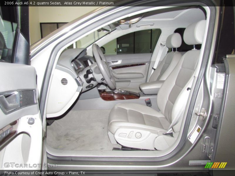  2006 A6 4.2 quattro Sedan Platinum Interior