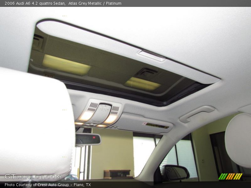 Atlas Grey Metallic / Platinum 2006 Audi A6 4.2 quattro Sedan