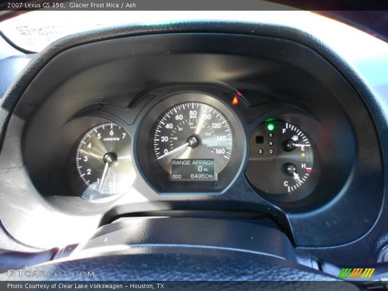  2007 GS 350 350 Gauges