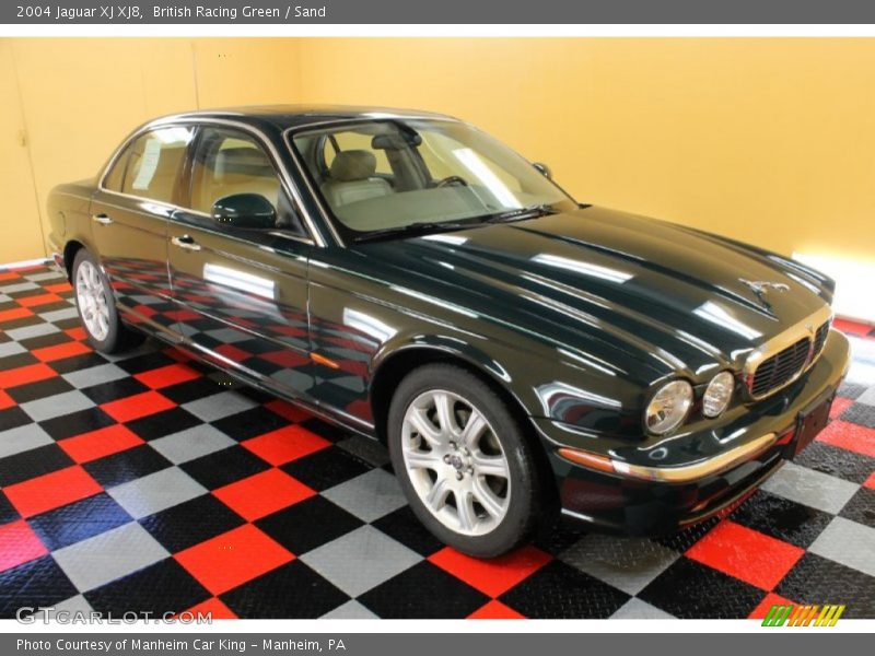 British Racing Green / Sand 2004 Jaguar XJ XJ8