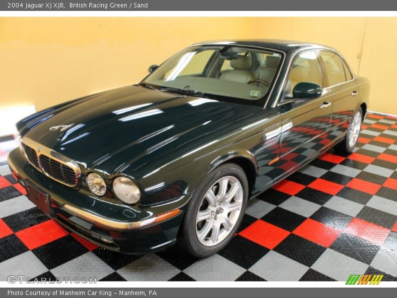 British Racing Green / Sand 2004 Jaguar XJ XJ8