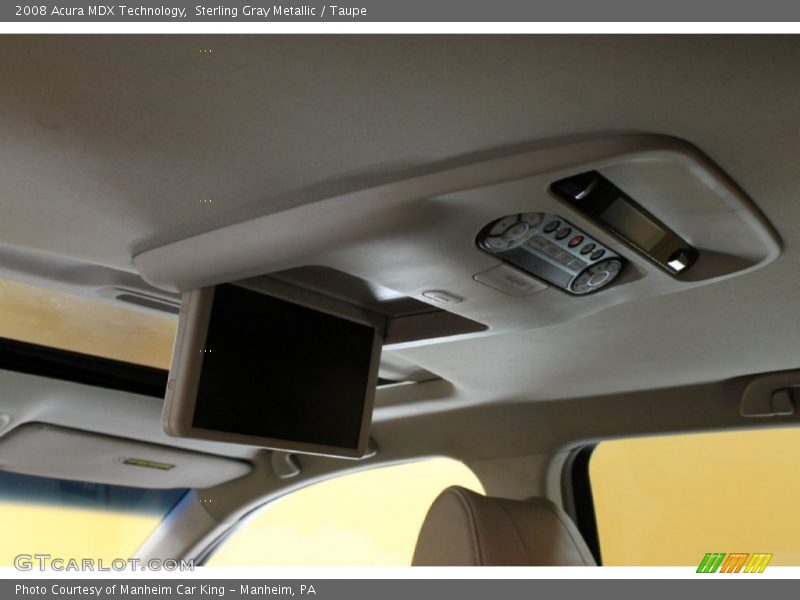 Sterling Gray Metallic / Taupe 2008 Acura MDX Technology