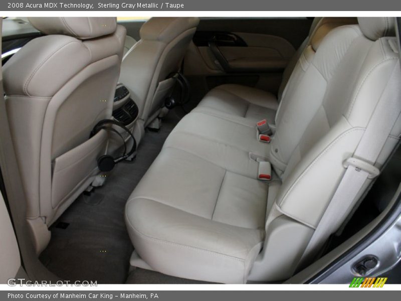 Sterling Gray Metallic / Taupe 2008 Acura MDX Technology