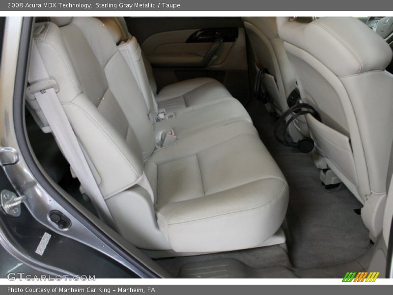 Sterling Gray Metallic / Taupe 2008 Acura MDX Technology