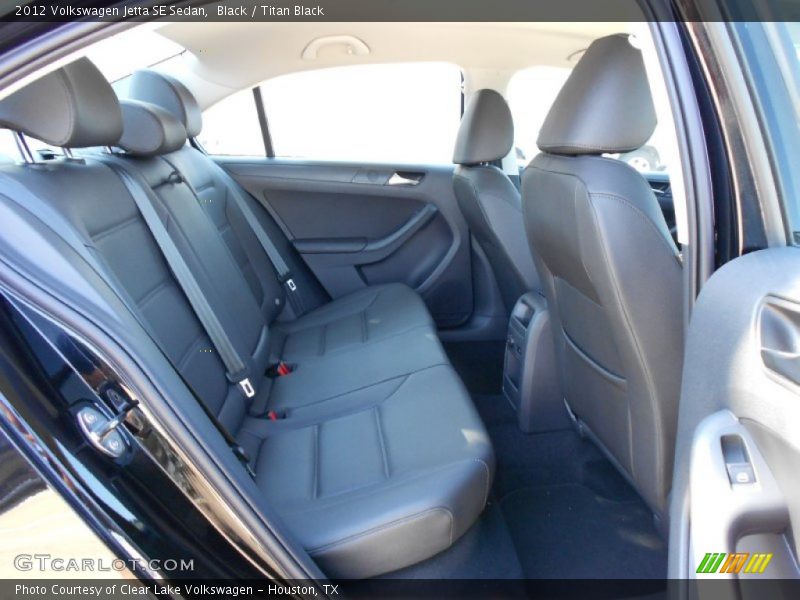 Black / Titan Black 2012 Volkswagen Jetta SE Sedan