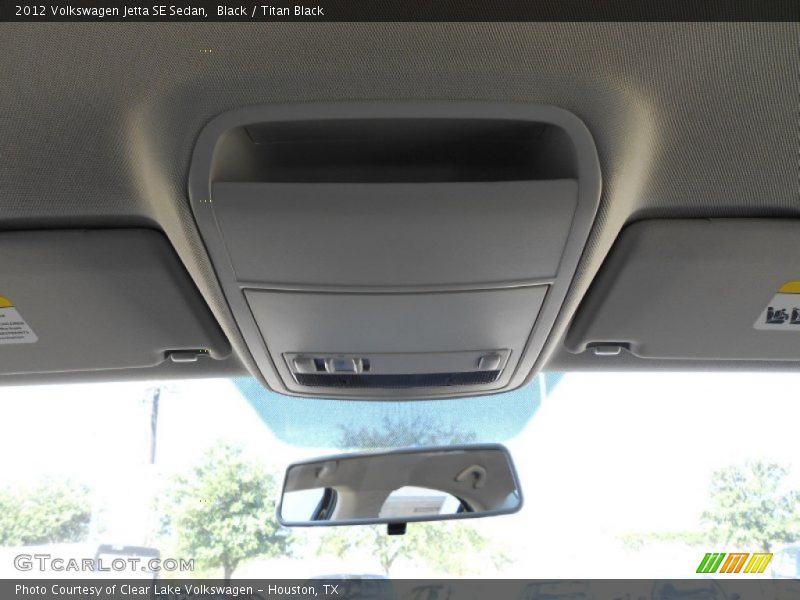 Black / Titan Black 2012 Volkswagen Jetta SE Sedan