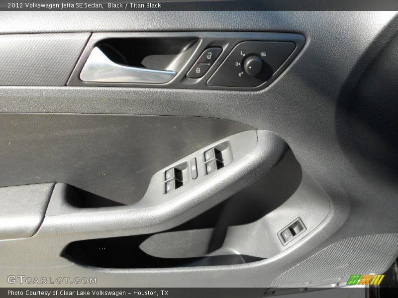 Black / Titan Black 2012 Volkswagen Jetta SE Sedan