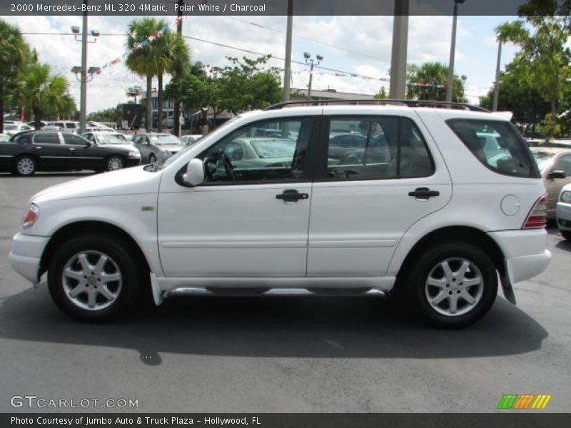 Polar White / Charcoal 2000 Mercedes-Benz ML 320 4Matic