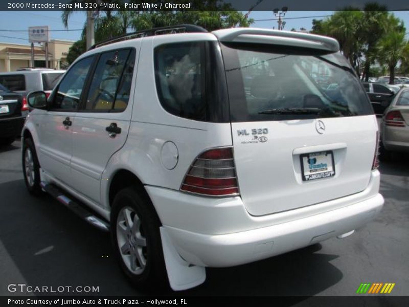 Polar White / Charcoal 2000 Mercedes-Benz ML 320 4Matic