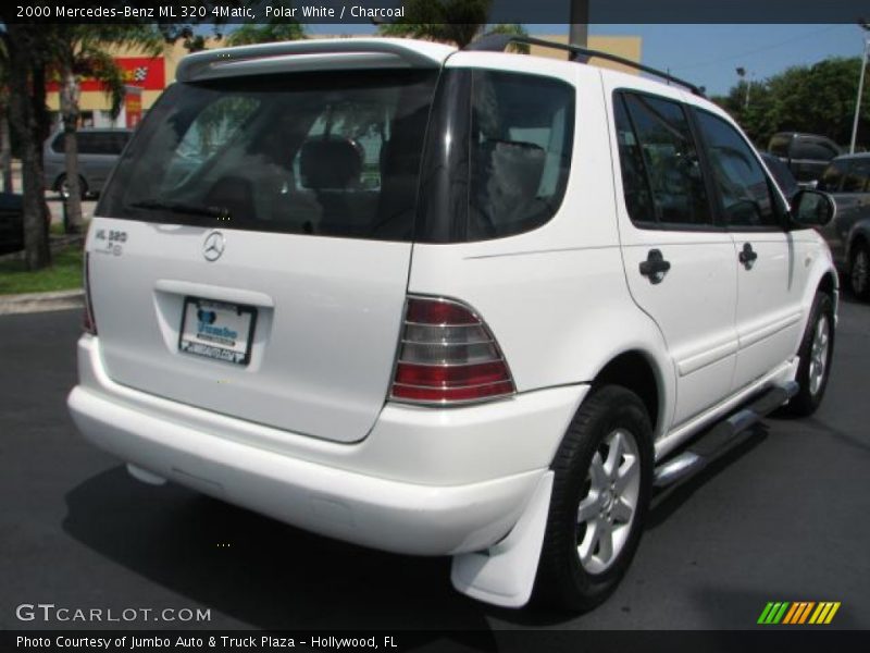 Polar White / Charcoal 2000 Mercedes-Benz ML 320 4Matic