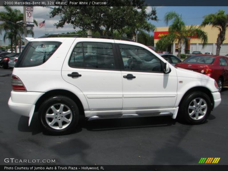 Polar White / Charcoal 2000 Mercedes-Benz ML 320 4Matic
