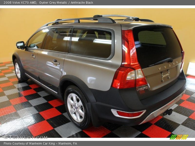 Oyster Grey Metallic / Anthracite Black 2008 Volvo XC70 AWD