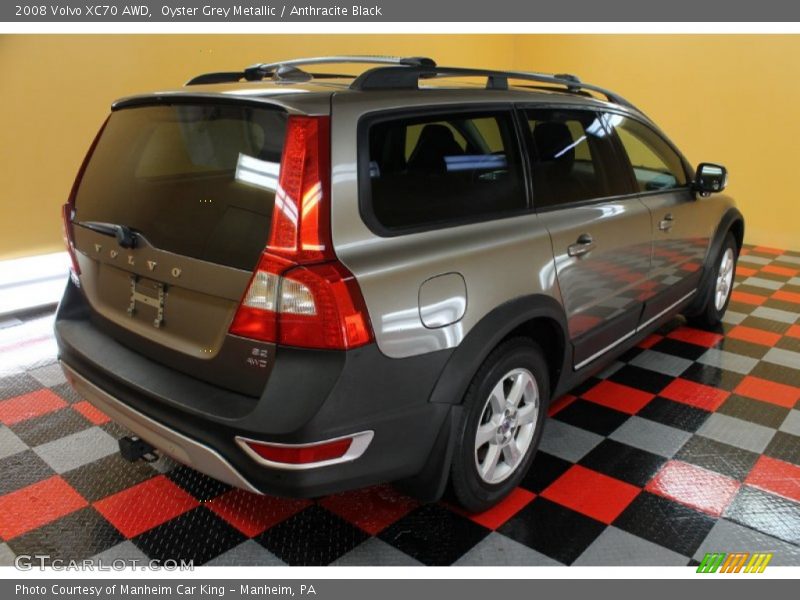 Oyster Grey Metallic / Anthracite Black 2008 Volvo XC70 AWD