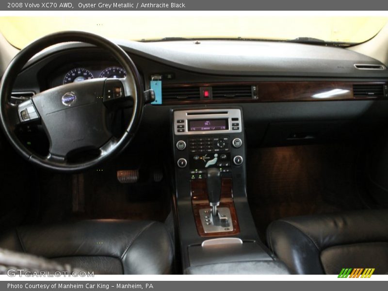 Oyster Grey Metallic / Anthracite Black 2008 Volvo XC70 AWD
