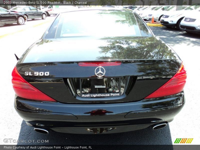 Black / Charcoal 2003 Mercedes-Benz SL 500 Roadster