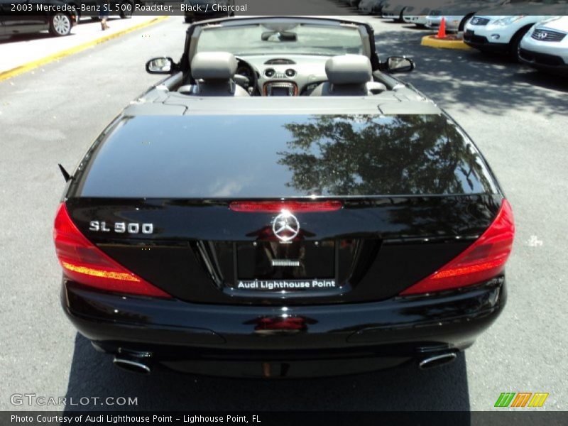 Black / Charcoal 2003 Mercedes-Benz SL 500 Roadster