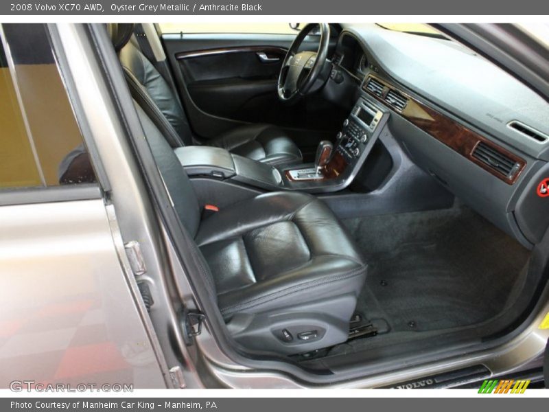 Oyster Grey Metallic / Anthracite Black 2008 Volvo XC70 AWD
