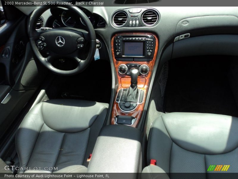 Black / Charcoal 2003 Mercedes-Benz SL 500 Roadster