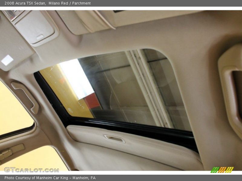 Milano Red / Parchment 2008 Acura TSX Sedan
