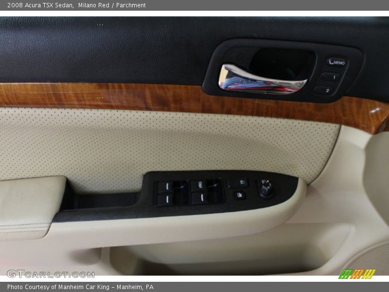 Milano Red / Parchment 2008 Acura TSX Sedan