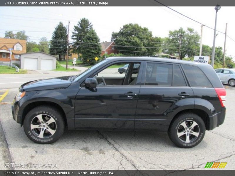 Black Pearl / Beige 2010 Suzuki Grand Vitara Premium 4x4