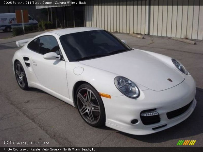 Front 3/4 View of 2008 911 Turbo Coupe