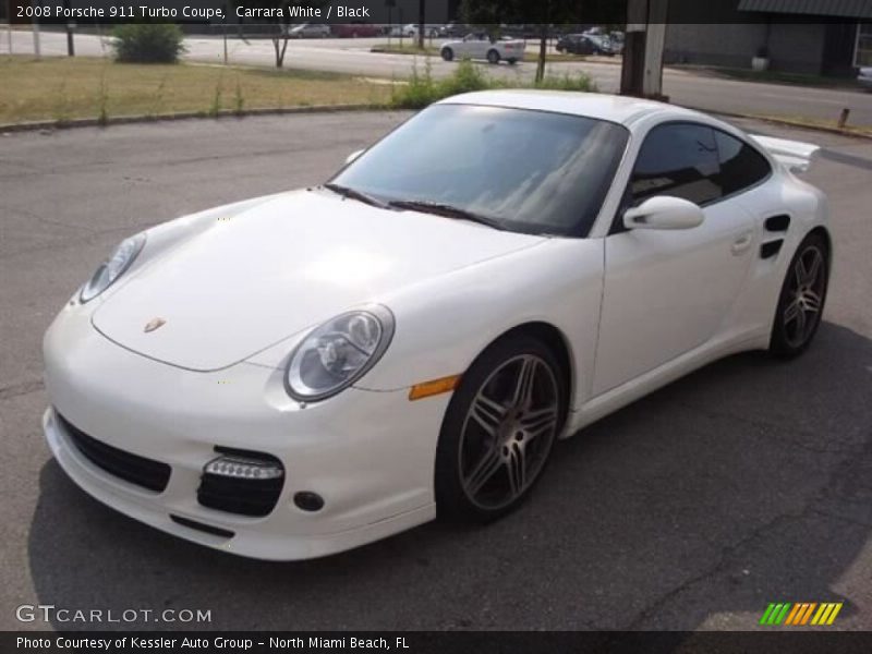  2008 911 Turbo Coupe Carrara White