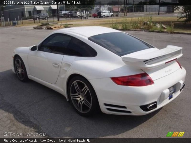  2008 911 Turbo Coupe Carrara White