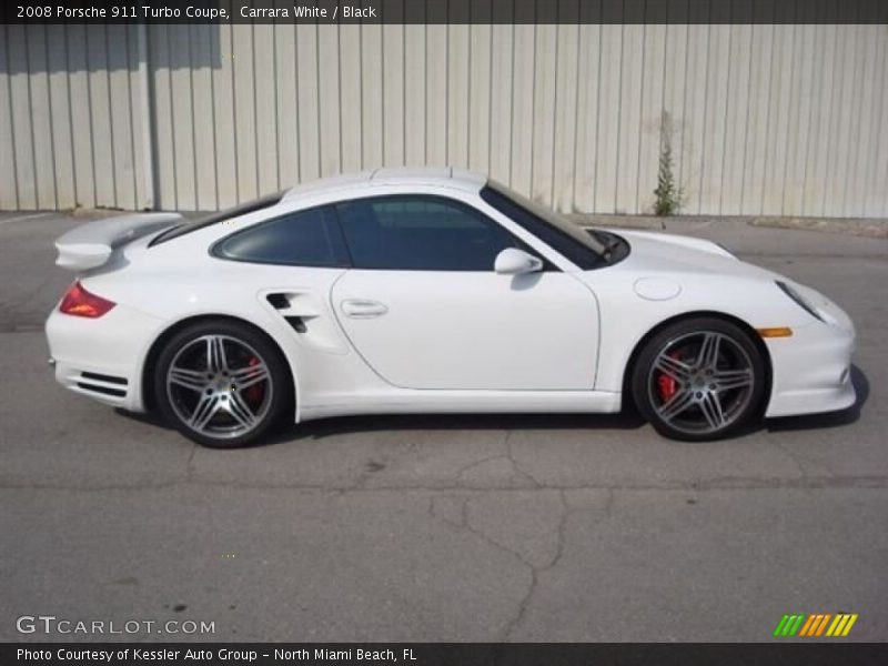 2008 911 Turbo Coupe Carrara White