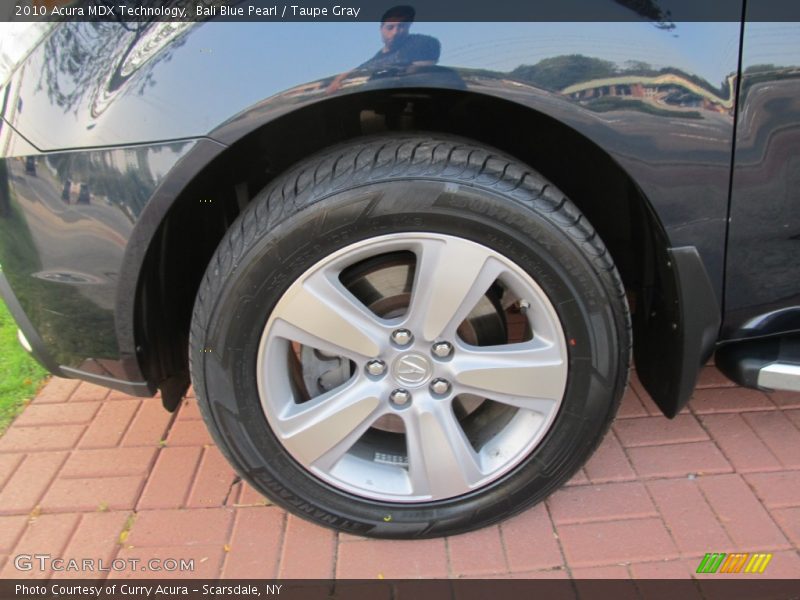 Bali Blue Pearl / Taupe Gray 2010 Acura MDX Technology