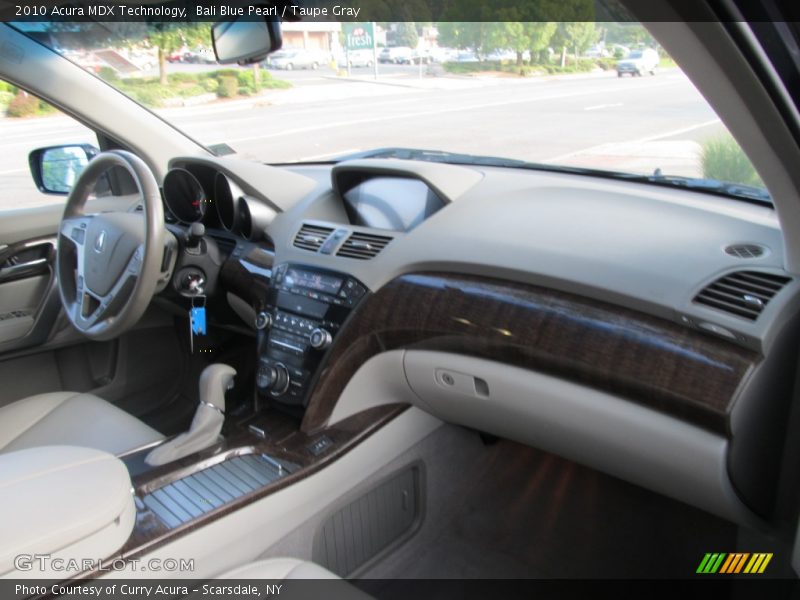 Bali Blue Pearl / Taupe Gray 2010 Acura MDX Technology