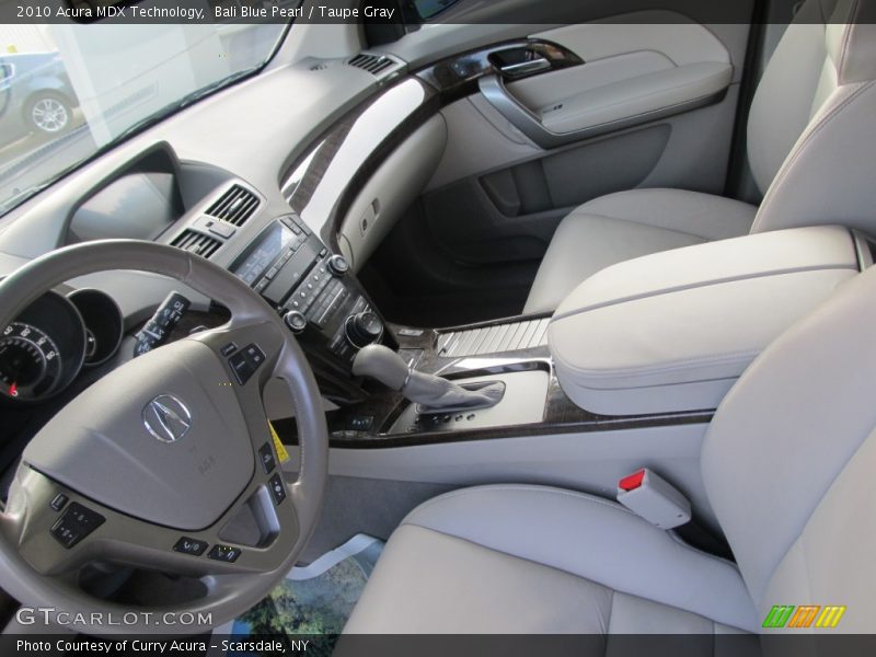 Bali Blue Pearl / Taupe Gray 2010 Acura MDX Technology